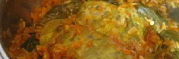 голубцы вегетарианские с грибами