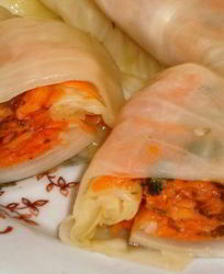 Голубцы закусочные с морковкой