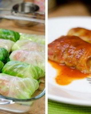 Классические голубцы с мясной начинкой