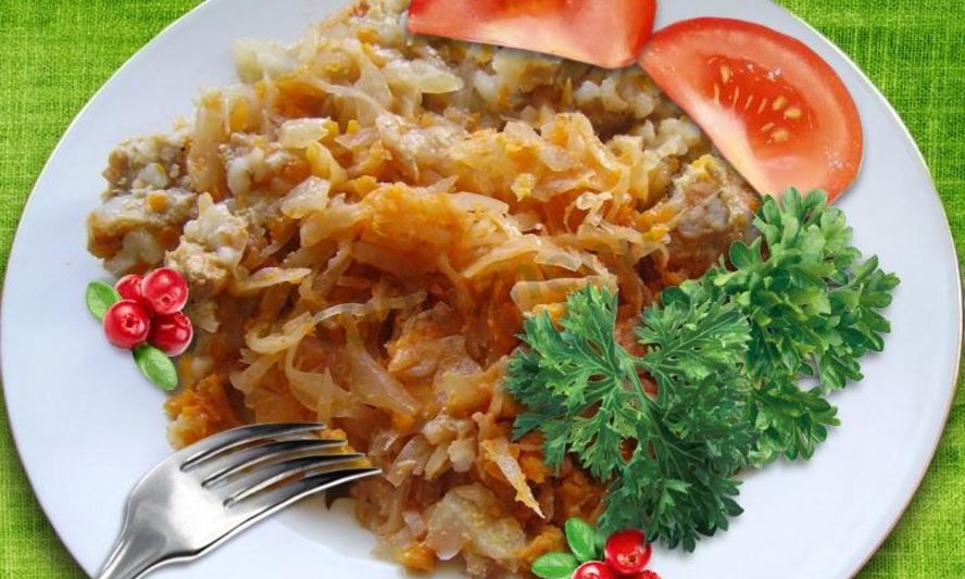 Рецепт ленивых детских голубцов