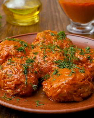 Ленивые голубцы на сковороде