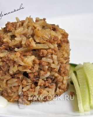 Ленивые голубцы с фаршем в духовке