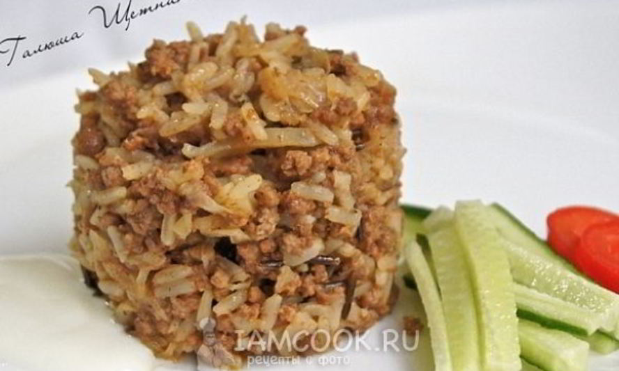 Рецепт ленивых голубцов с фаршем в духовке