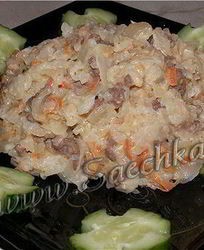 Ленивые голубцы с фаршем