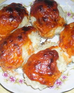 Ленивые голубцы с говяжьим фаршем в мультиварке