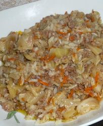 Ленивые голубцы в мульте