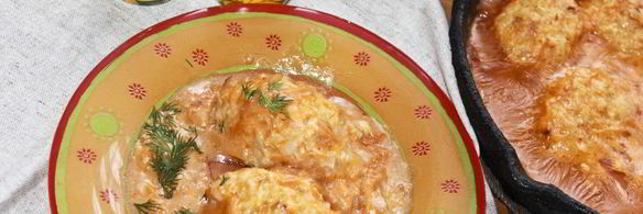 ленивые голубцы в томатном соусе