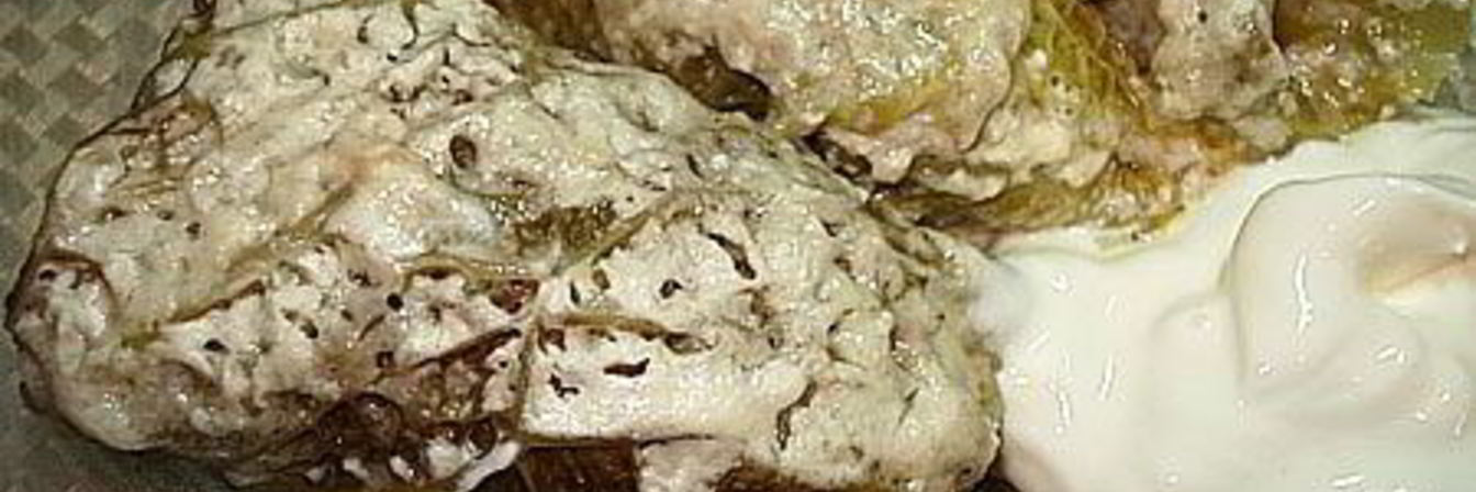 Мини-голубцы из савойской капусты