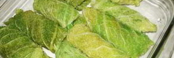 мини-голубцы из савойской капусты