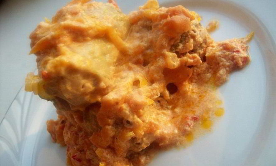 Рецепт мини-голубцов в одежке из кабачков