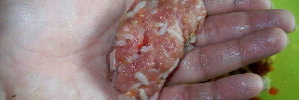 мини-голубцы в одежке из кабачков