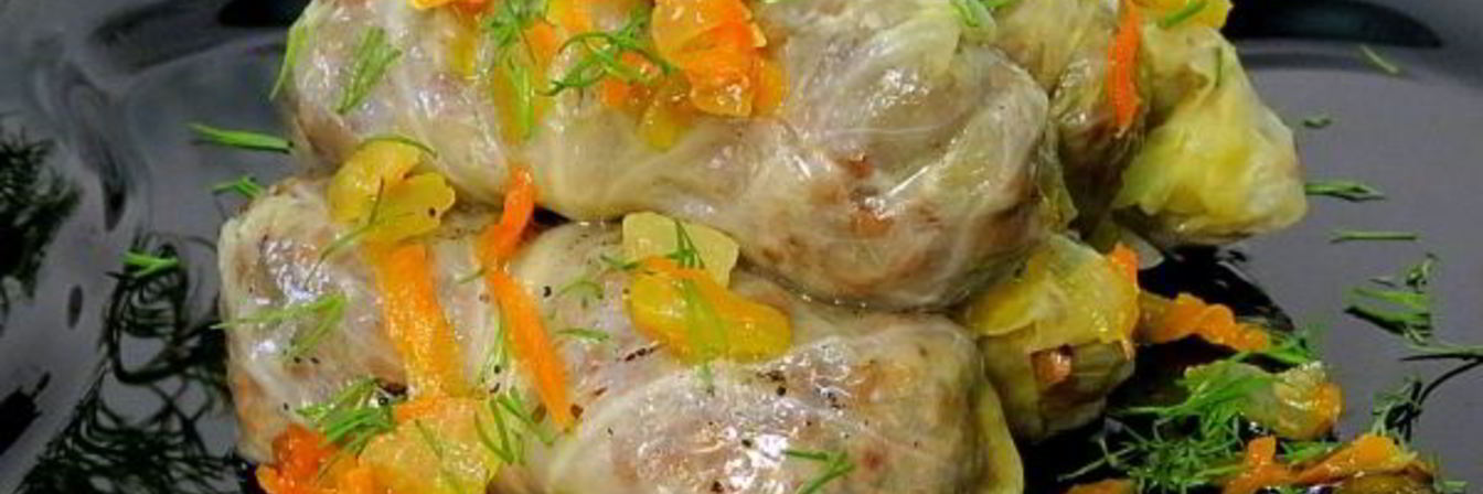 Постные голубцы с гречкой