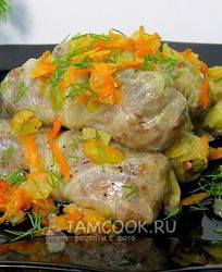 Постные голубцы с гречкой