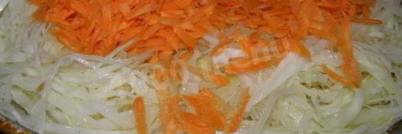 постные ленивые голубцы