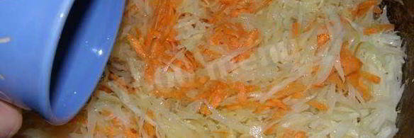 постные ленивые голубцы