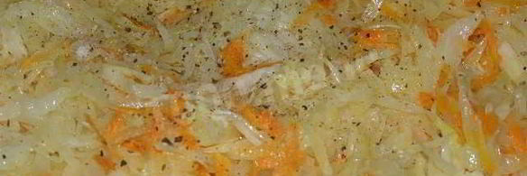 постные ленивые голубцы