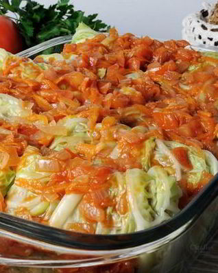 Сочные Ленивые голубцы по-домашнему