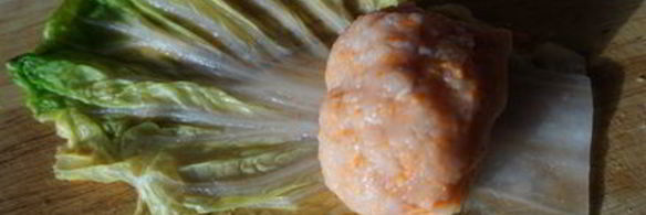 запеченные голубцы с фаршем из индейки