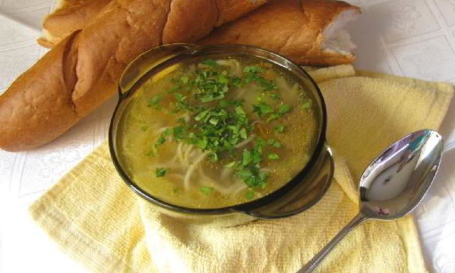 Рецепт грибной лапши