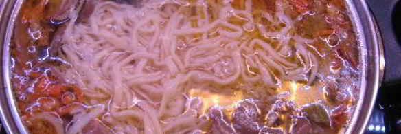 грибная лапша