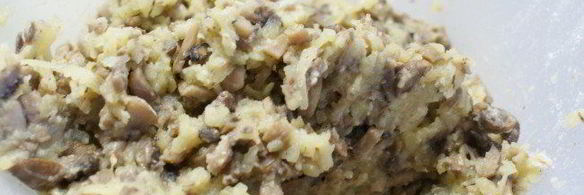 биточки грибные