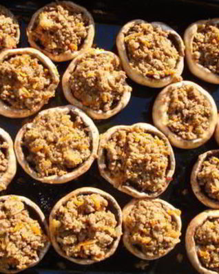 Фаршированные грибочки