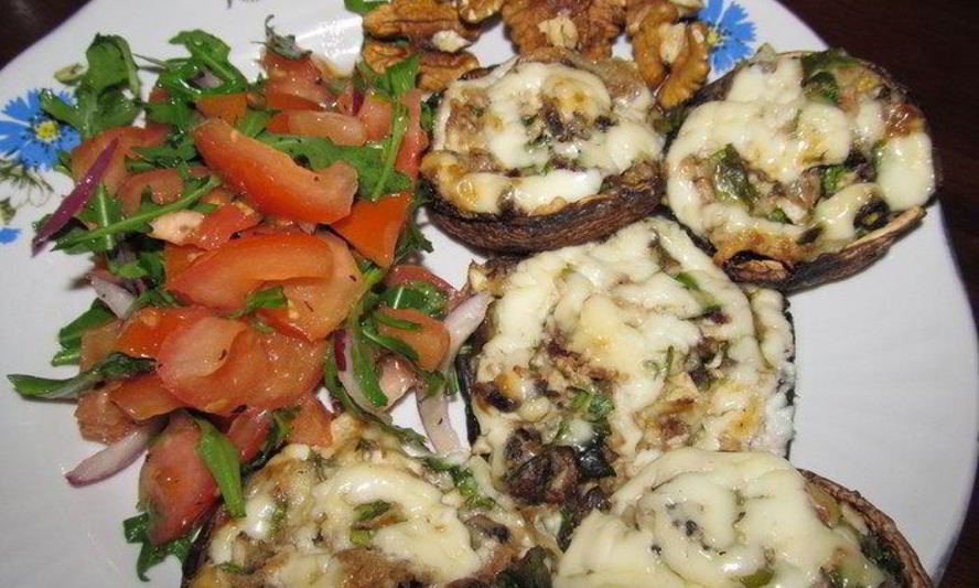 Рецепт фаршированных грибов