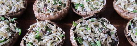 фаршированные грибы