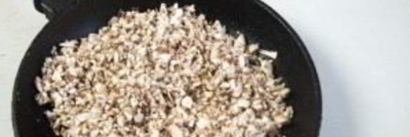 фаршированные шампиньоны с сыром и зеленью