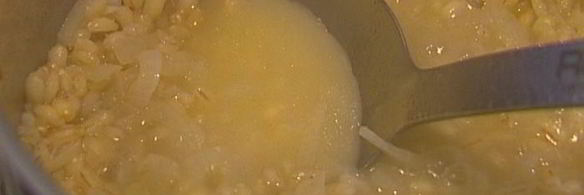 грибы, фаршированные перловкой