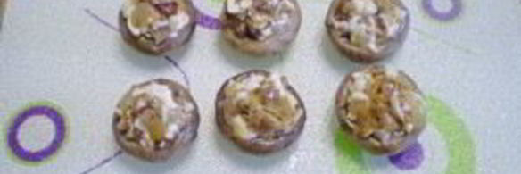 грибы фаршированные в духовке