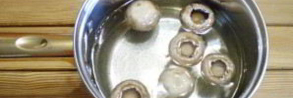 грибы фаршированные в духовке