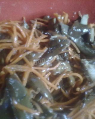 Грибы по-корейски пальчики оближешь