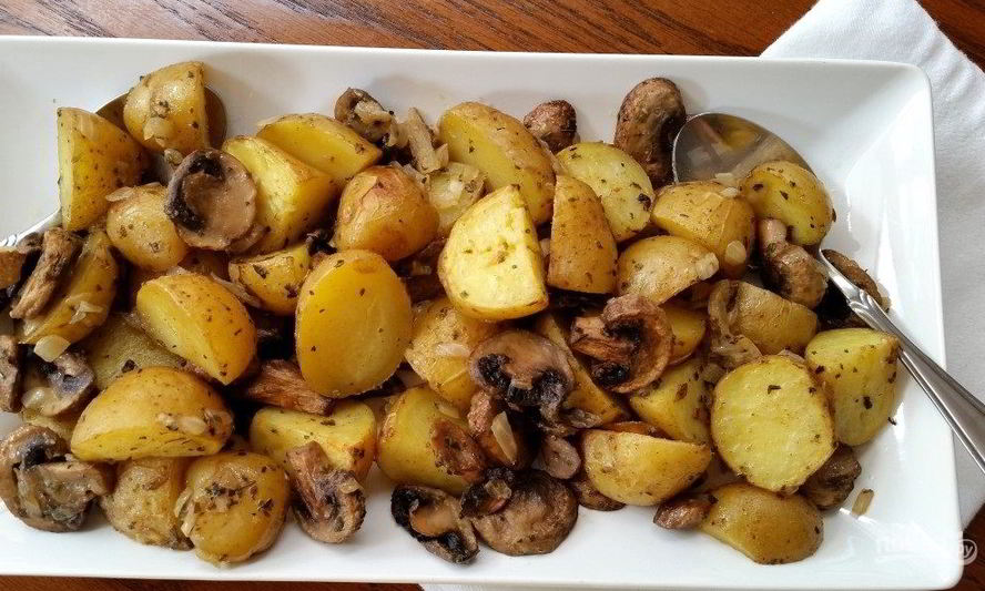 Рецепт грибов с картошкой