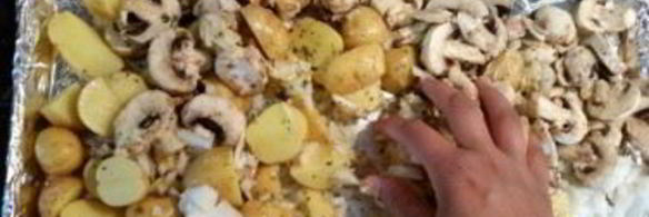 грибы с картошкой