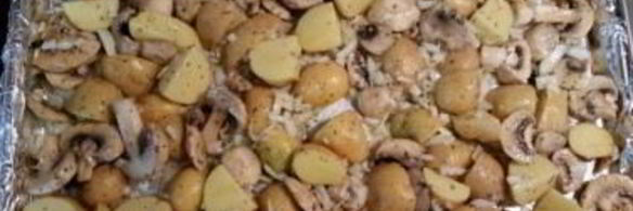 грибы с картошкой