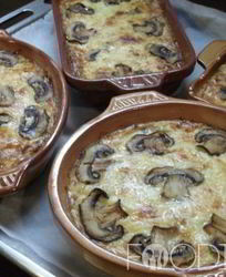 Грибы в сливках