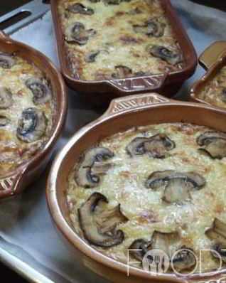 Грибы в сливках