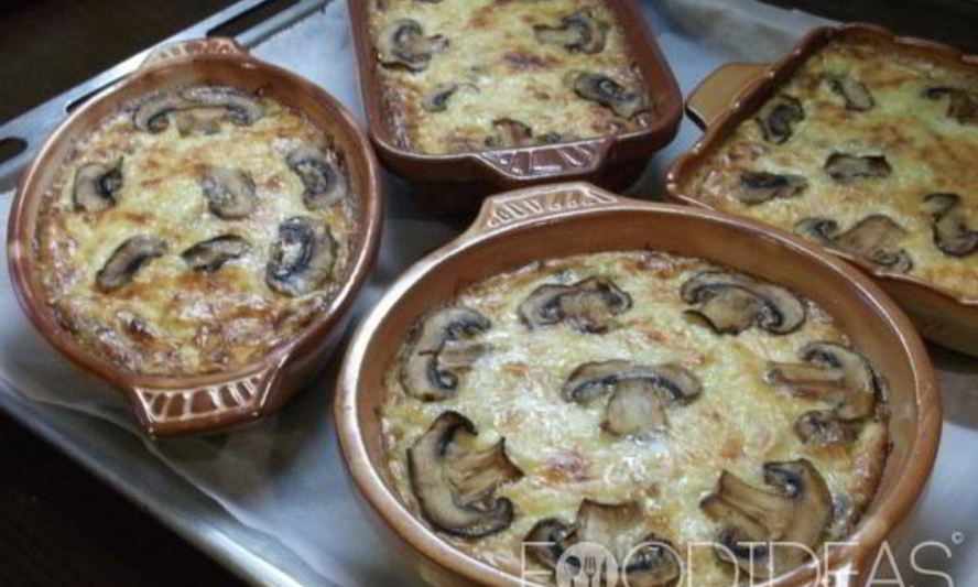 Рецепт грибов в сливках