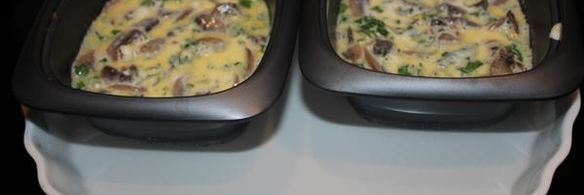 грибы в сливочной заливке