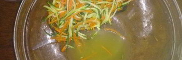 грибы вешенки с овощами по-корейским мотивам