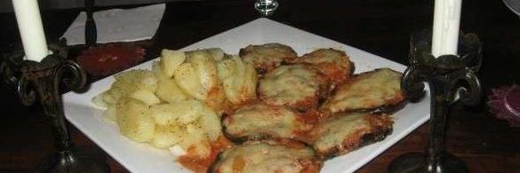 грибы запеченные с сыром