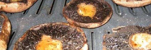 грибы запеченные с сыром