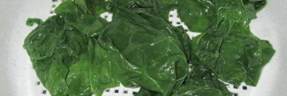 грибы, запеченные со шпинатом и яйцом