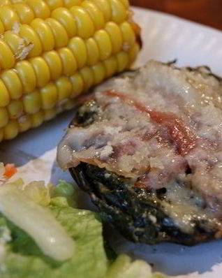 Грибы, запеченные в фольге