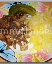 Грибы жареные