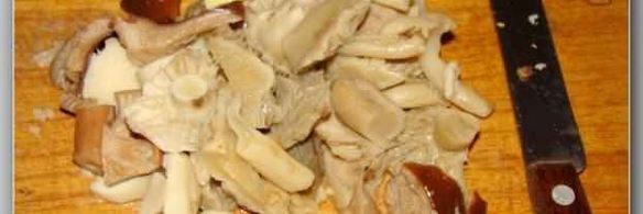 грибы жареные