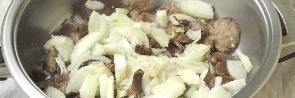 лисички с картошкой в духовке