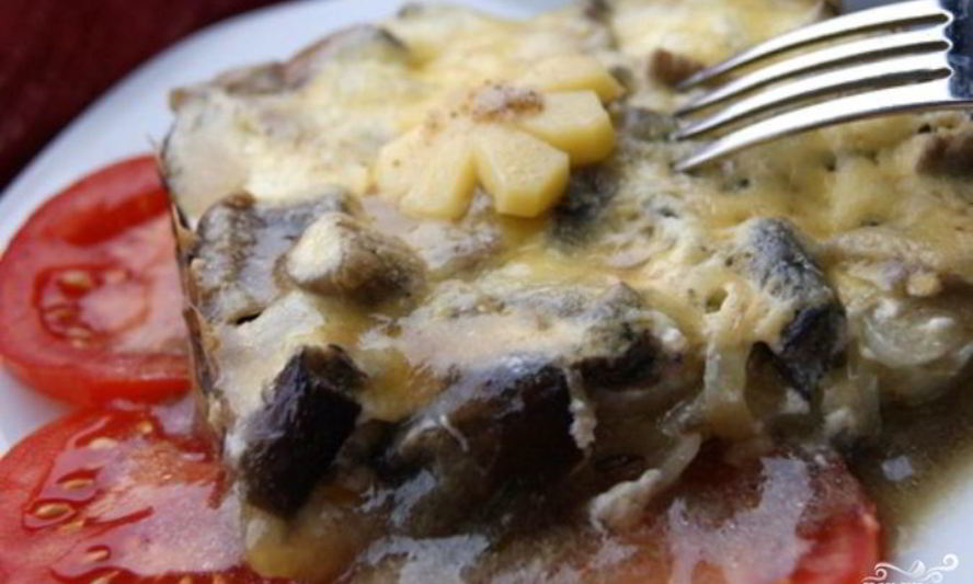 Рецепт лисичек, запеченных в духовке с овощами