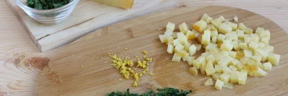 шампиньоны, фаршированные перловкой